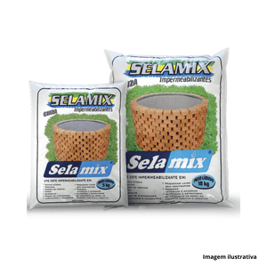 Impermeabilizante elimine água 5kg cinza selamix /ref.6001