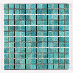 Pastilha de porcelana loulé sg14076 esmaltada 2,5x2,5cm verde - atlas