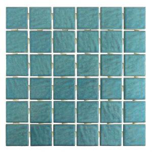 Pastilha de porcelana pipa sg13137 esmaitada 5x5cm verde - atlas