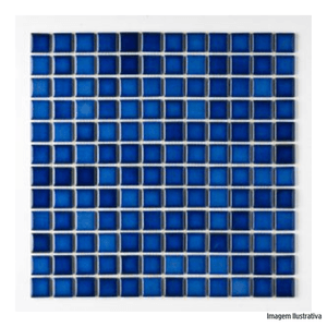 Pastilha esmaltada 5x5 juquei azul cer atlas /ref:sg8442.