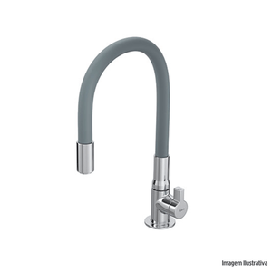 Torneira para cozinha hydramotion parede cinza hydra /ref:1168.metczhmn.