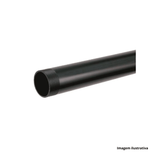 Eletroduto pvc preto roscavel 4.0" eletrosul /ref.2878