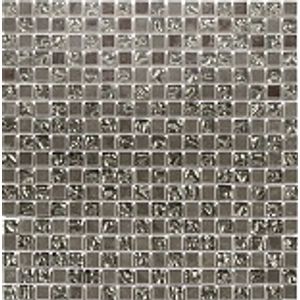 Pastilha cristal e metal lmetal 16 30x30cm - luzzo