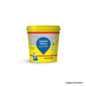 Massa repara trinca balde 1,5kg quartzolit /ref.0