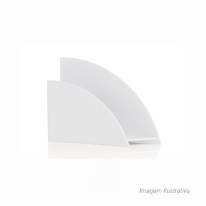 Porta guardanapos branco - ou plásticos