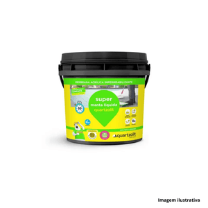Impermeabilizante super manta líquida 12 kg  branca - quartzolit