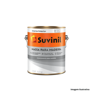 Massa para madeira 3,6 lt suvinil /ref.50687554