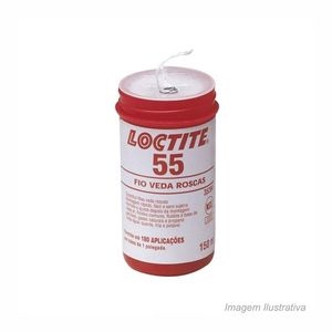 Fio veda rosca 160mts - loctite