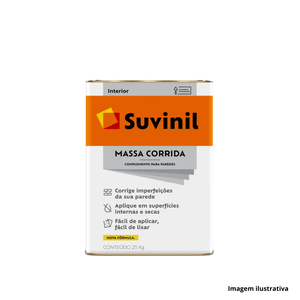 Massa corrida pva 25kg suvinil /ref.50687535