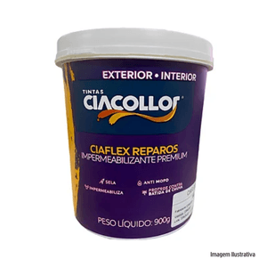 Impermeabilizante para Reparos Ciaflex Incolor 0,9KG Ciacollor /REF.13568