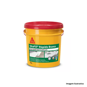 Impermeabilizante sikafill rápido 3,6kg branco sika /ref.428201