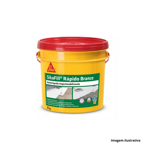 Impermeabilizante sikafill rápido 15kg branco sika /ref.454417