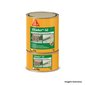 Adesivo epóxi sikadur 32 1kg sika /ref.517132
