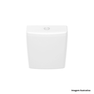 Caixa para acoplar 3/6lts flamingo/acesso/zip branco incepa /ref.a341zp5000