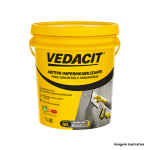 Impermeabilizante vedacit 18kg otto baumgart /ref.112484
