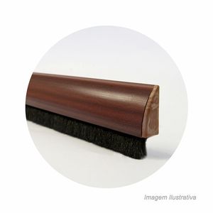 Veda porta slim adesivo 90cm marrom - confort door