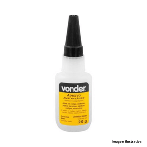 Adesivo Instântaneo 20G - VONDER / Ref. 16.62.020.000