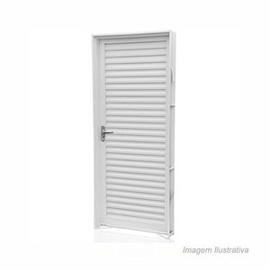Porta ideal lado esquerdo laminada branco 215x84x12 - crv
