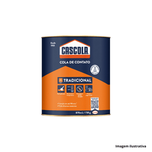 Adesivo de contato cascola tradicional 730gr henkel /ref.1406654