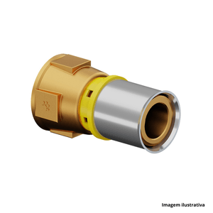 Adaptador fixo  femea tigregas residencial 32-1" Tigre /ref.37666580