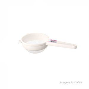 Peneira de plástico com tela de poliéster 18,5cm - sanremo