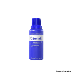 Corante bisnaga 50 ml azul suvinil /ref.53668686