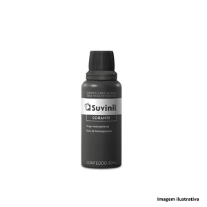 Corante em bisnaga 50ml preto suvinil /ref.53668527