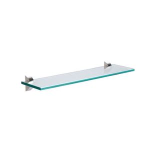 Prataleira de vidro reta 25x25cm incolor - prat-k