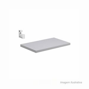 Prateleira lineare 10x40cm branca - prat-k