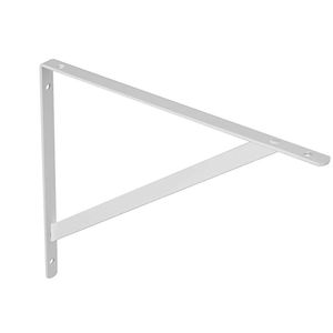 Suporte para prateleira mão francesa 40cm branco - prat-k