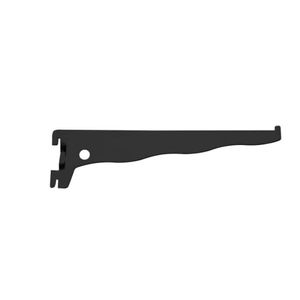 Suporte para trilho em aço 30cm preto - prat-k
