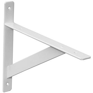 Suporte para prateleira mão francesa 25cm branco - prat-k