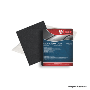 Lixa DÁgua 1200 - Alcar Abrasivos / Ref. FL0LN0050