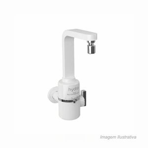 Torneira elétrica slim parede branco 220v - hydra