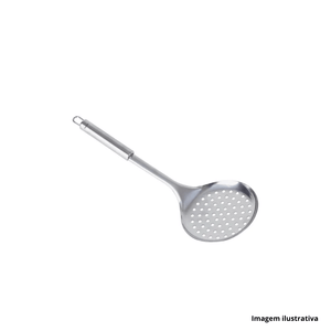 Escumadeira inox mor /ref.8685