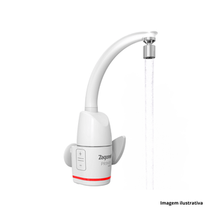 Torneira eletrônica prima touch 220v branca zagonel /ref:tpmel55220br03.