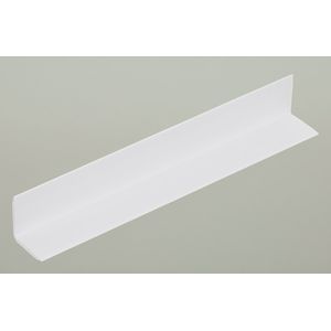 Cantoneira rígida em pvc tec 316 15x15mm com 3mts branca - tecnopefil