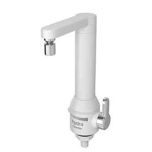 Torneira elétrica puravitta 5500w bancada 127v branca - hydra