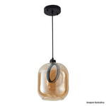 Pendente_led_ruzo_7w_3000k_ambar_e_preto_nordecor_ref2793_8011280
