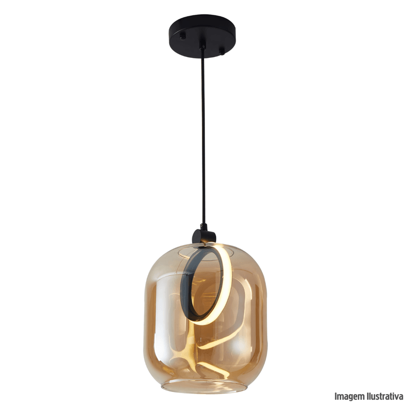 Pendente_led_ruzo_7w_3000k_ambar_e_preto_nordecor_ref2793_8011281