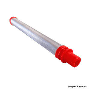 Filtro pistola airless gr150 vermelho nauber/ref:000050