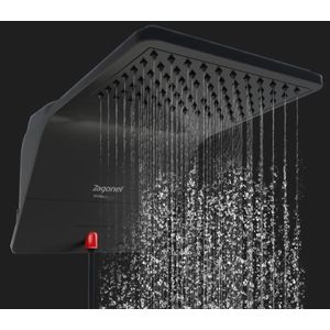 Chuveiro elétrico ducali 220v black - zagonel