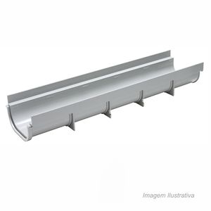 Calha reforçada aquapiso 130x75 50cm - tigre