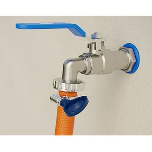 Abraçadeira com parafuso tipo borboleta de aço inoxidável 9mm - blukit