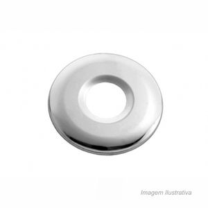 Canopla de aço inox 5mm - blukit