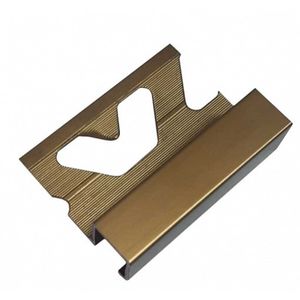 Perfil de alumínio firenze old gold 10x12mm com 3 mts dourado - viscardi