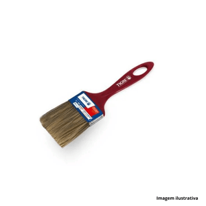 Pincel trincha simples cerda gris 500 x 2" - tigre /ref.60500008