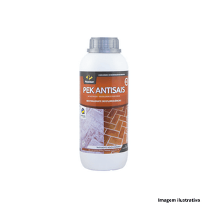 Removedor eflorescência pek antisais 1lt pisoclean /ref.pek065