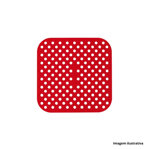 forro de silicone quadrado para airflayer 20cm mor /ref.8575