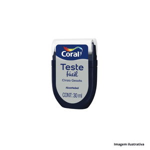 Teste fácil 30ml cinza geada coral /ref: 5300947.
